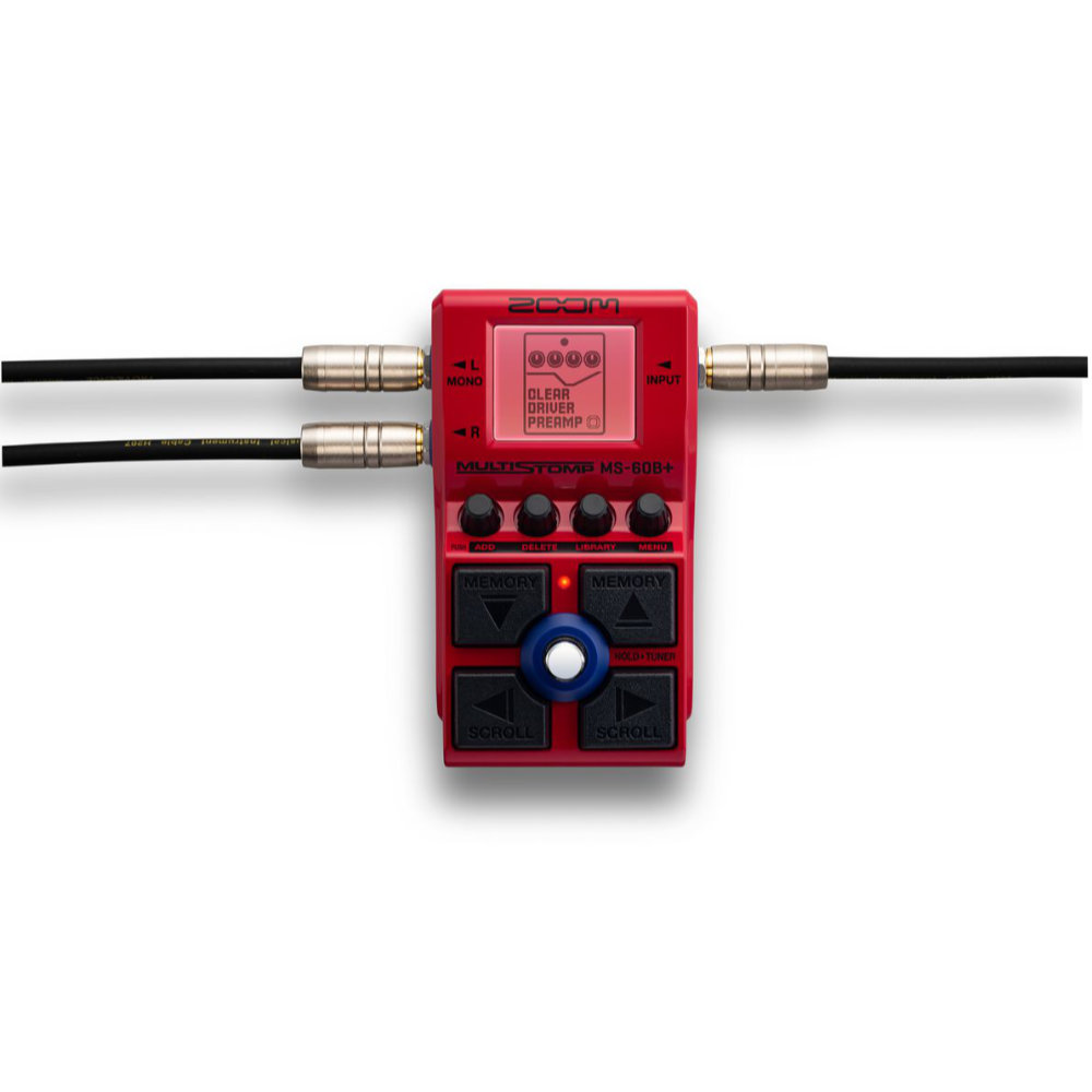 楽天市場】ZOOM ズーム MS-60B+ MultiStomp ベース マルチエフェクター