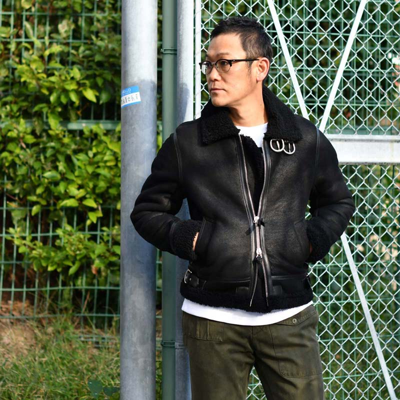 楽天市場】CINQUANTA【チンクアンタ】B-3 ブルゾン H904/1 999 NERO