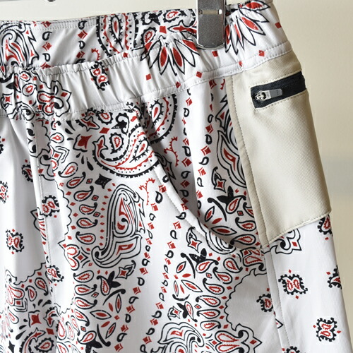 楽天市場】ranor (ラナー) PB-BANDANA MIDDLE SHORTS ホワイト WHITE