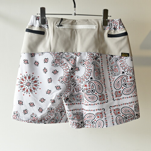 楽天市場】ranor (ラナー) PB-BANDANA MIDDLE SHORTS ホワイト WHITE