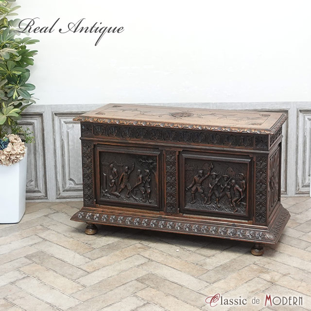 楽天市場】【送料無料】アンティーク雑貨 トランクボックス【コベント