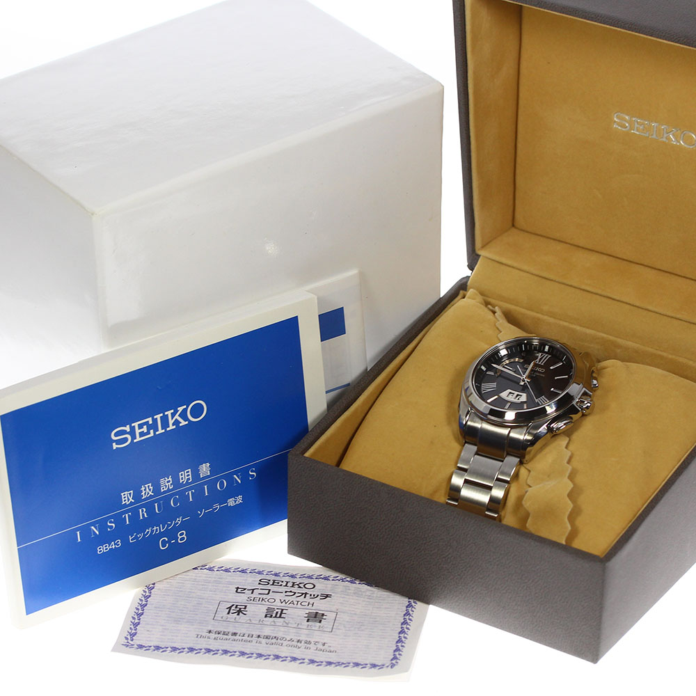 楽天市場】☆良品☆箱・保証書付き【SEIKO】セイコー ブライツ