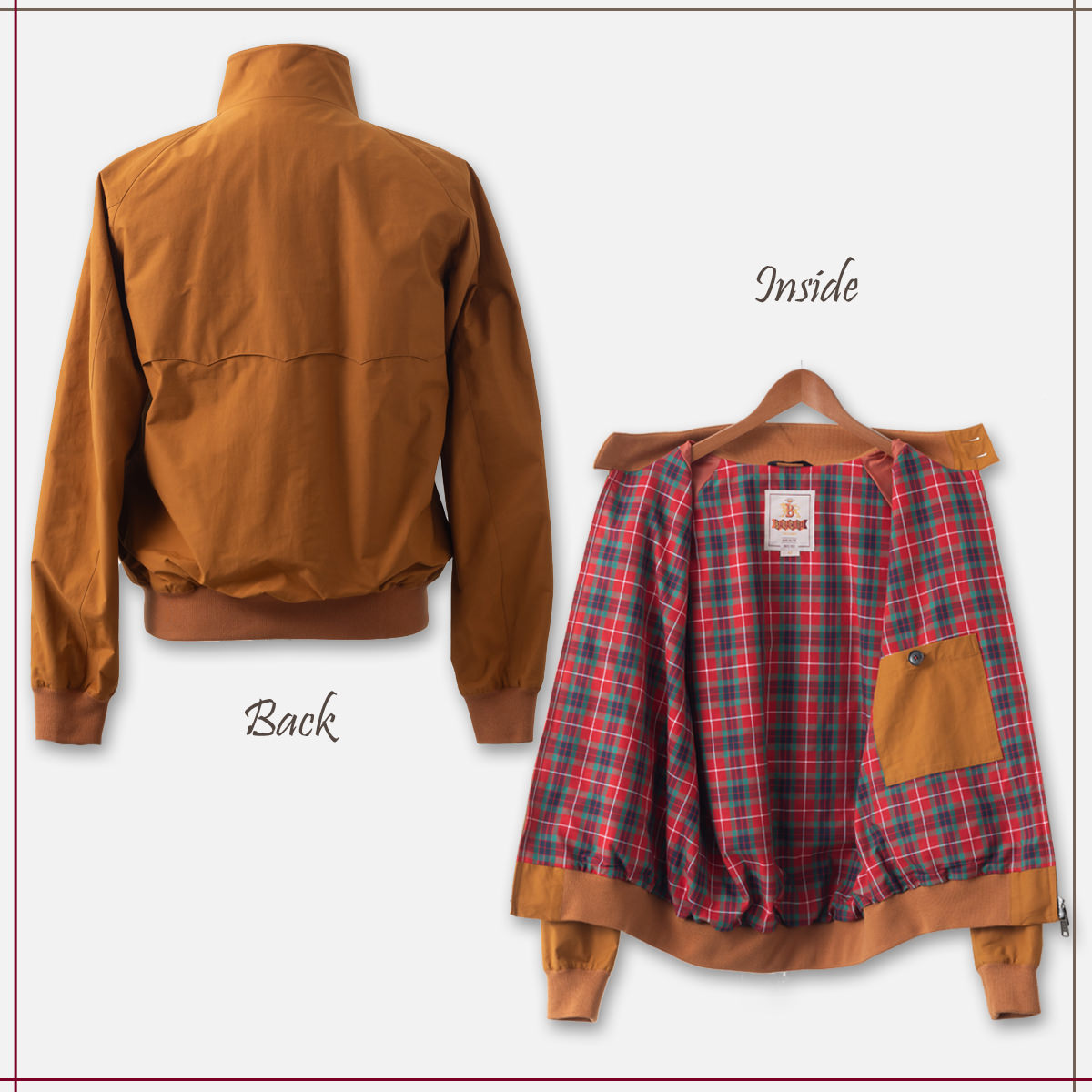 楽天市場】バラクータ Baracuta G9 オリジナル ハリントンジャケット