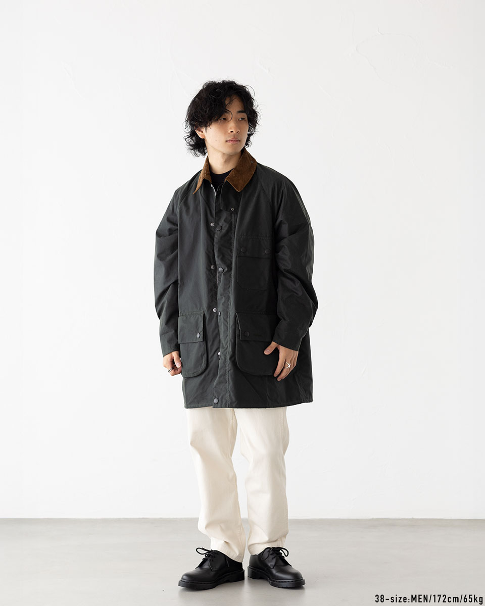 楽天市場】バブアー ソルウェイ ワックスジャケット オーバーサイズ