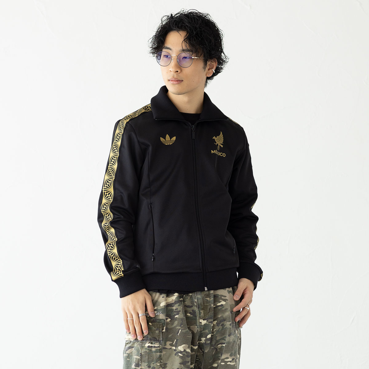 楽天市場】アディダス オリジナルス メキシコ代表 ゴールド トラック