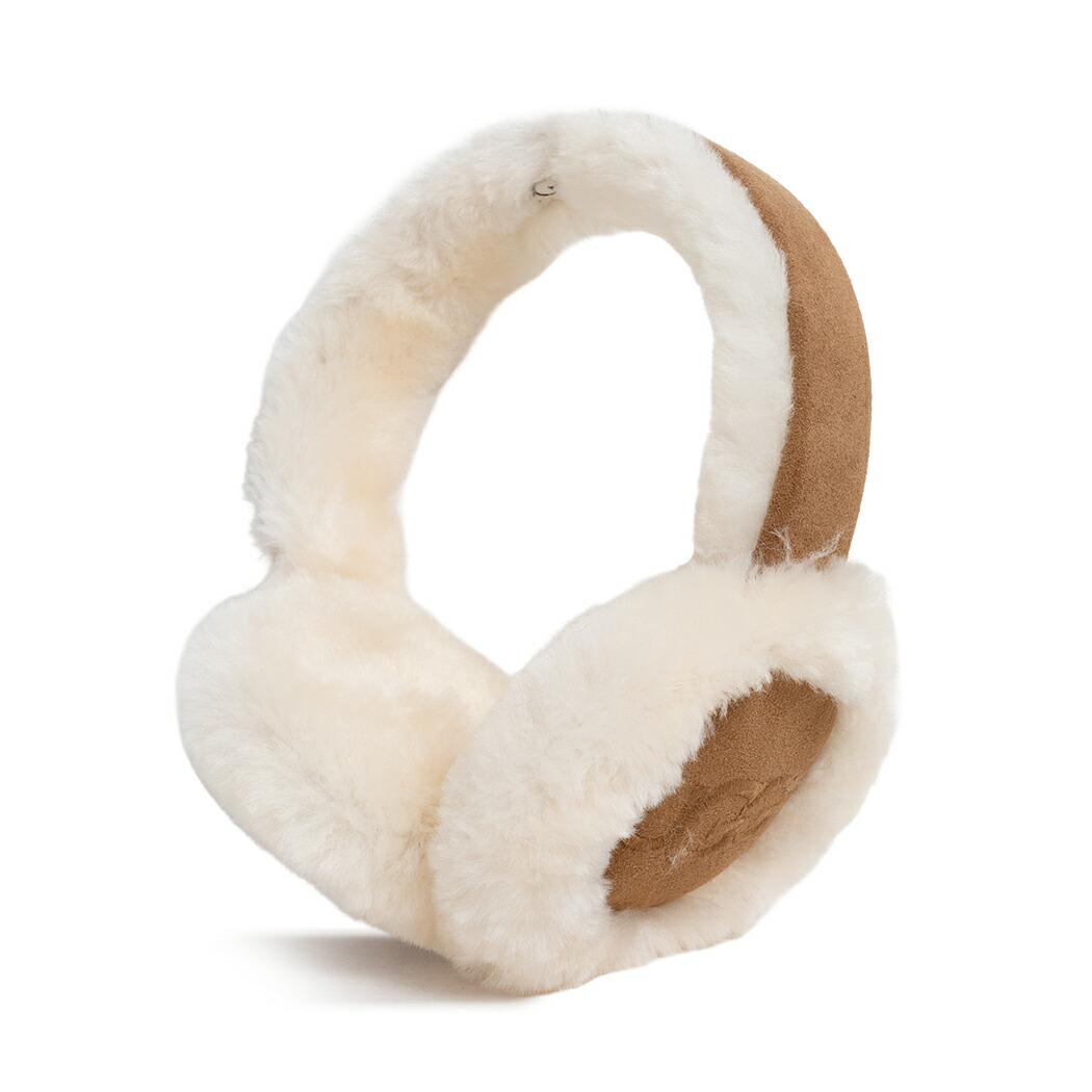 楽天市場】UGG Sheepskin Embroidery Earmuff CHESTNUT アグ シープ