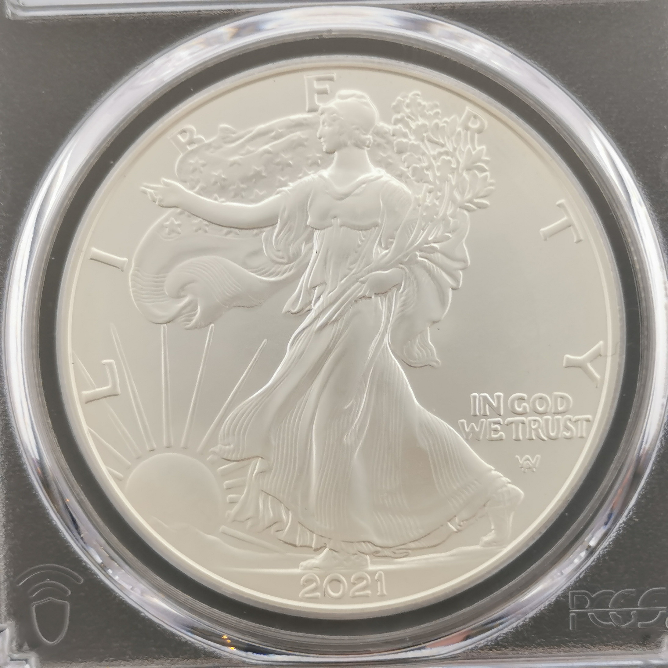 楽天市場】U.S.A. アメリカ 1ドル 銀貨 2005 ウォーキングリバティ 1