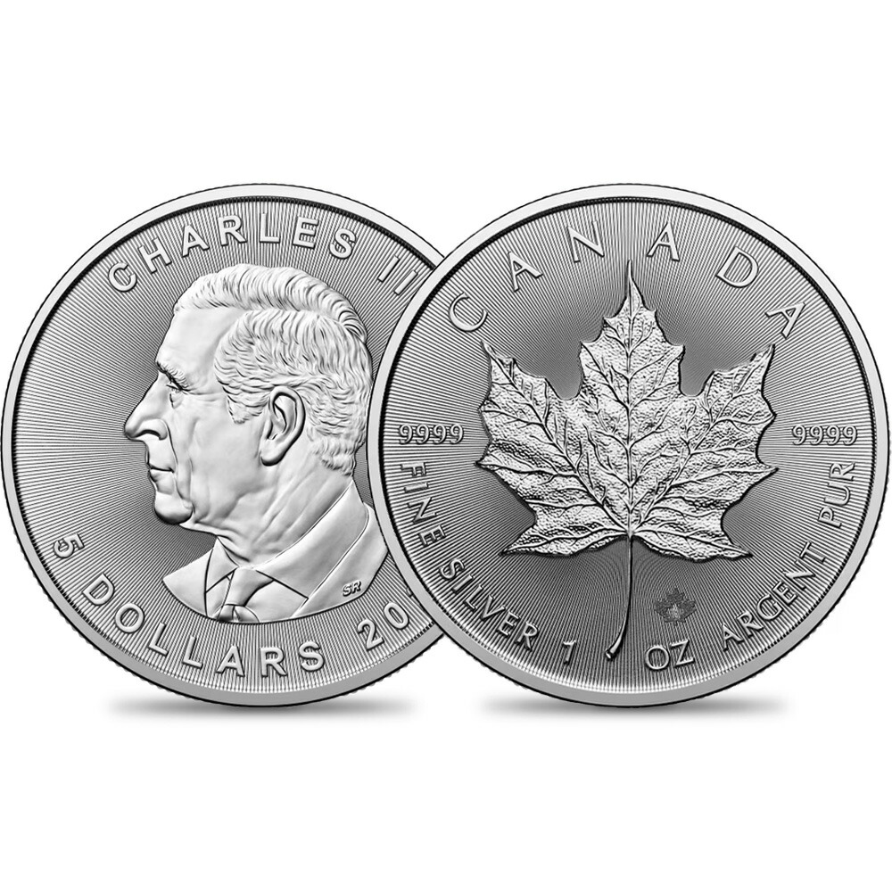楽天市場】☆即納追跡可☆ カナダ 2025 メイプルリーフ 5ドル 1オンス