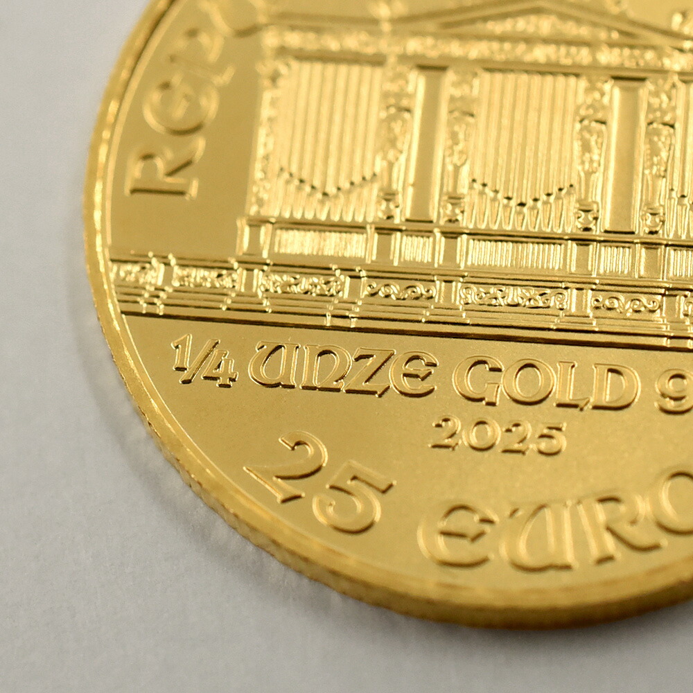 楽天市場】☆即納追跡可☆ オーストリア 2025 ウィーンフィル 25ユーロ