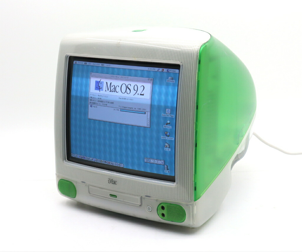 楽天市場】【JUNK】Apple iMac PowerPC G3 333MHz 96MB 6GB(IDE HDD