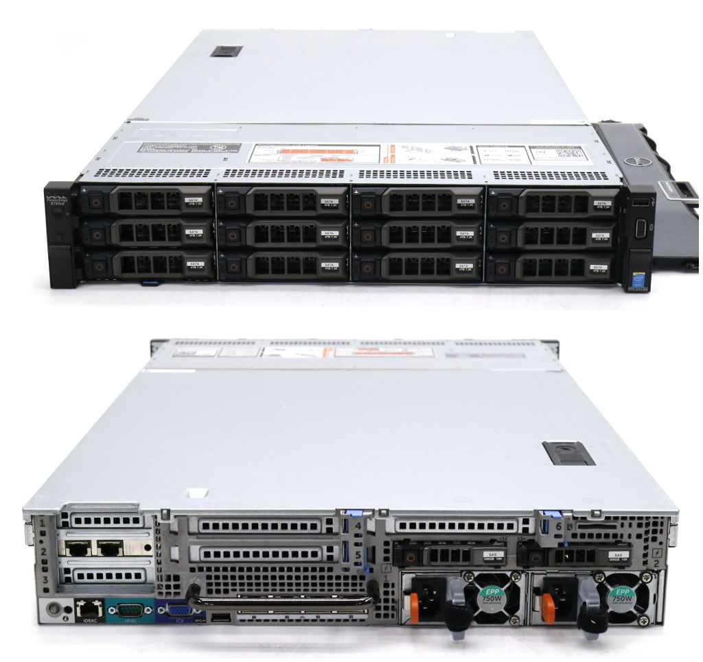 楽天市場】DELL PowerEdge R730xd Xeon E5-2620 v3 2.4GHz(12スレッド