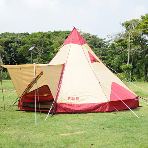 楽天市場】【レンタル】ピルツ 19〔小川キャンパル〕【レンタルテント