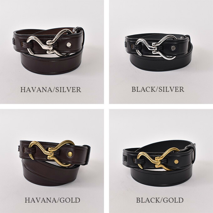 楽天市場】Tory Leather / 1.25” Bridle Leather Hook Buckle Belt