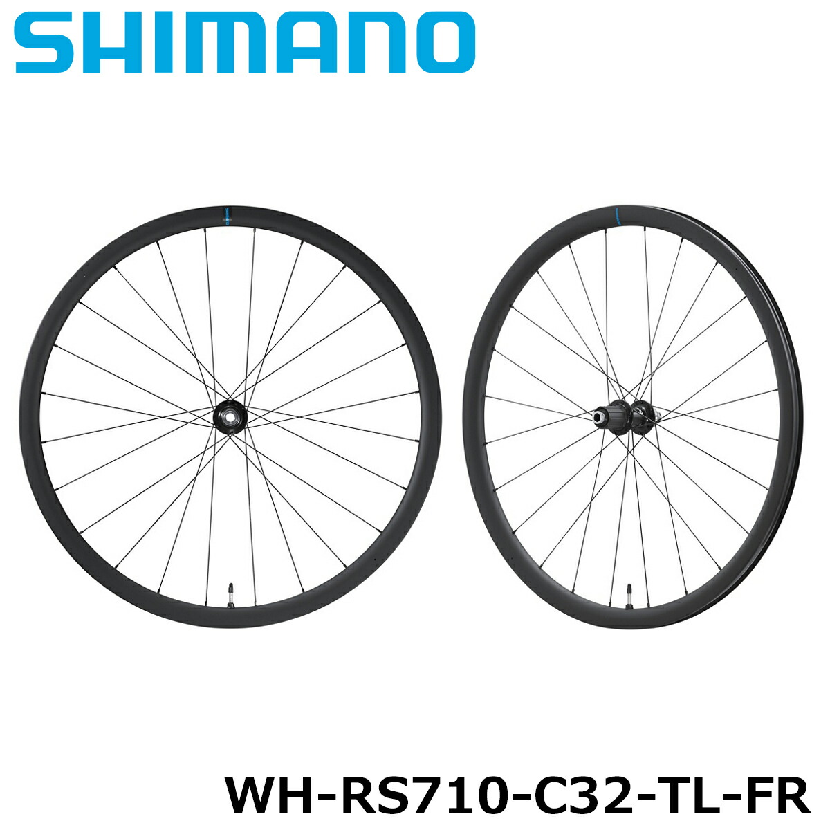 状態良好SHIMANO 105 カーボンホイール リムハイト32mm前後セット