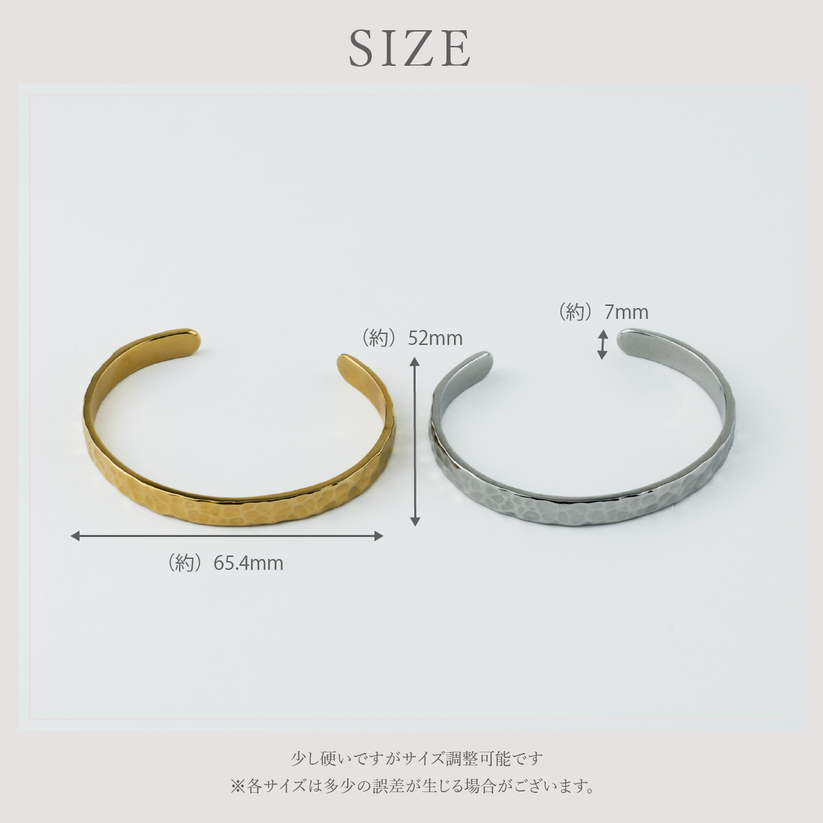 楽天市場】バングル サージカルステンレス 316L 金属アレルギー対応