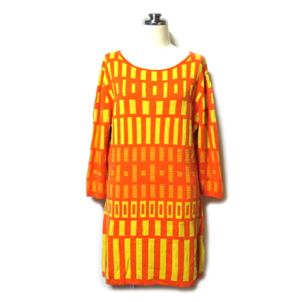 楽天市場】marimekko マリメッコ テキスタイルチュニックニット