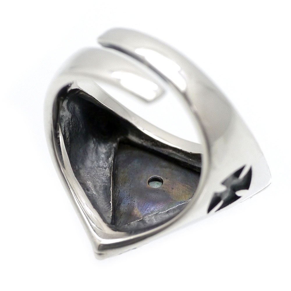 楽天市場】シルバー925 プロビデンスの目 ピラミッド リング メンズ a4