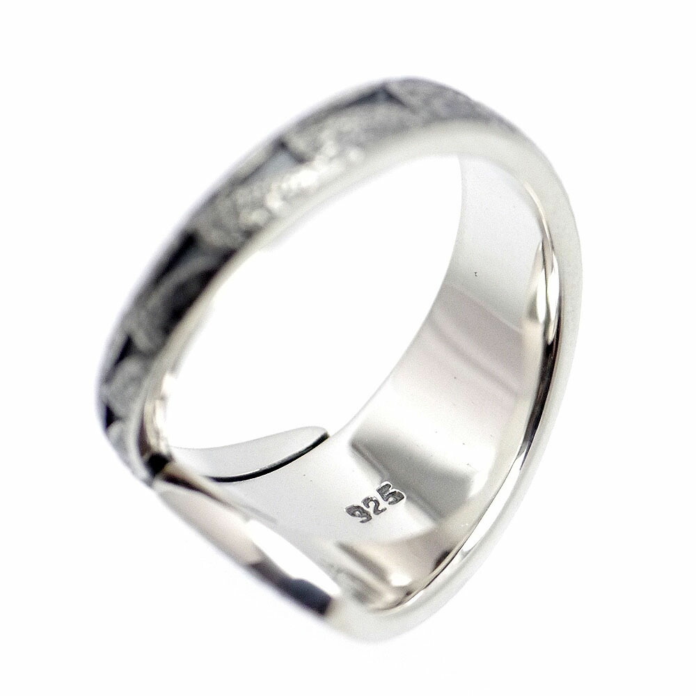 楽天市場】シルバー925 ホピ族 ココペリ リング メンズ m1 燻し加工