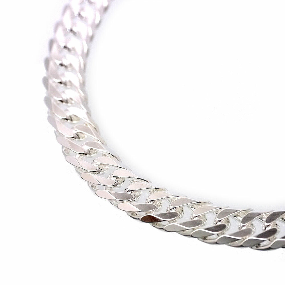 楽天市場】イタリア製 シルバー925 ダブル喜平ネックレス メンズ c6