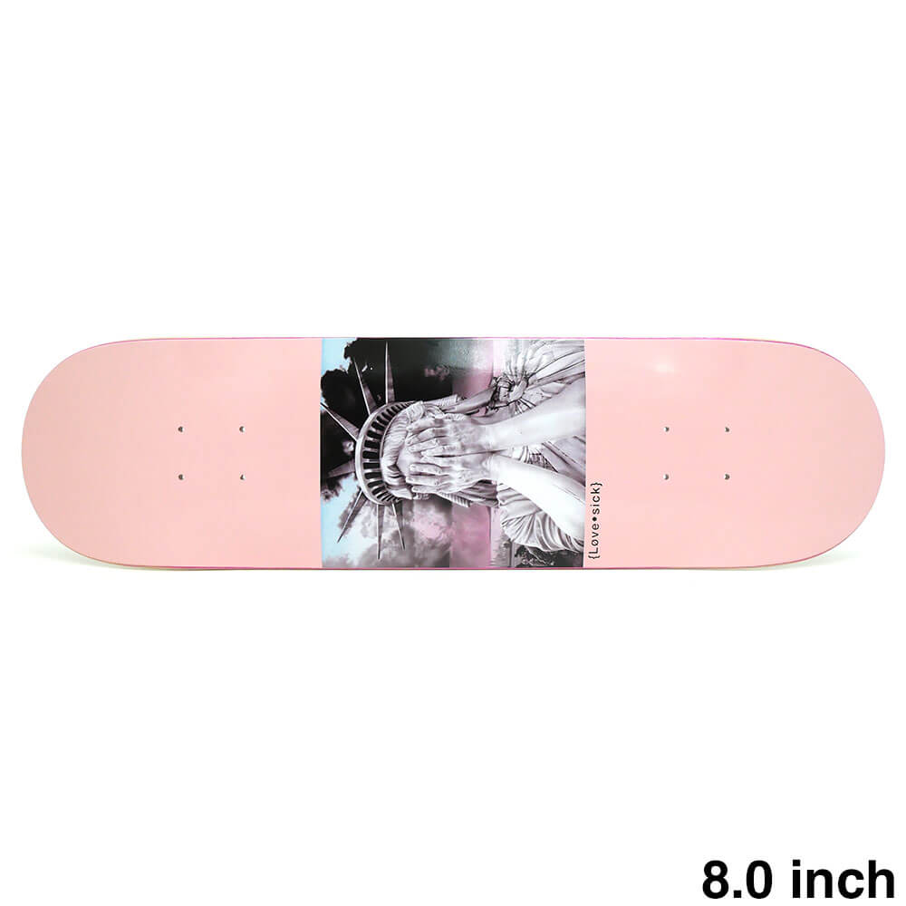 楽天市場】LOVESICK DECK ラブシック デッキ TEAM LIBERTY? PINK 8.0