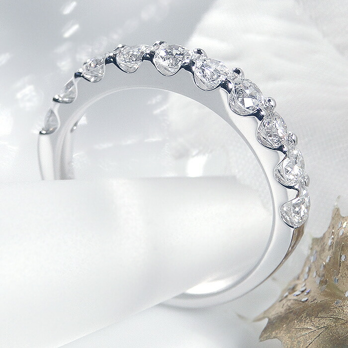 楽天市場】H&C pt950 ハートアンドキューピッド 1.0ct テン