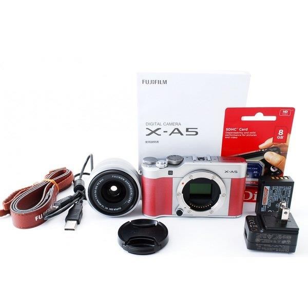 楽天市場】【中古】フジフィルム FUJIFILM FUJIFILM X-A5 ピンク