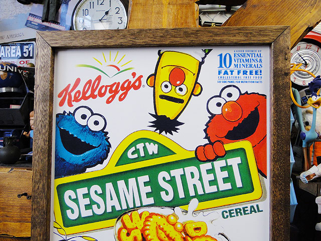 楽天市場】ポスターフレーム （セサミストリート/ストリートサイン