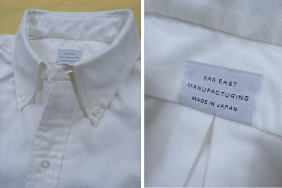 楽天市場】FAR EAST MANUFACTURING コットンオックスフォードボタン