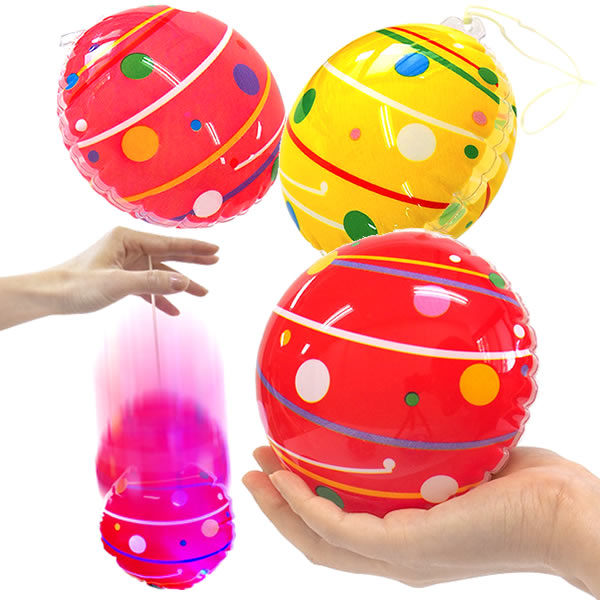 楽天市場】光る 水ヨーヨー風 カラフル エアーヨーヨー 12入り 光る