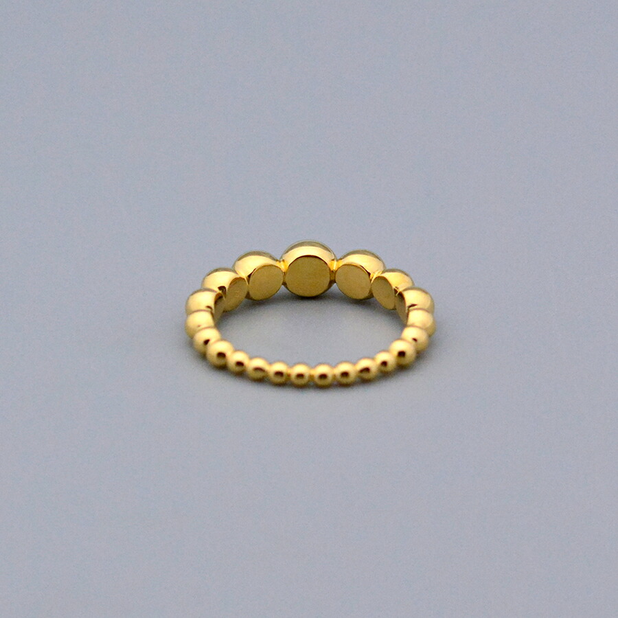 楽天市場】グラジュアリーボールリングフルエタニティーK10K18PT950