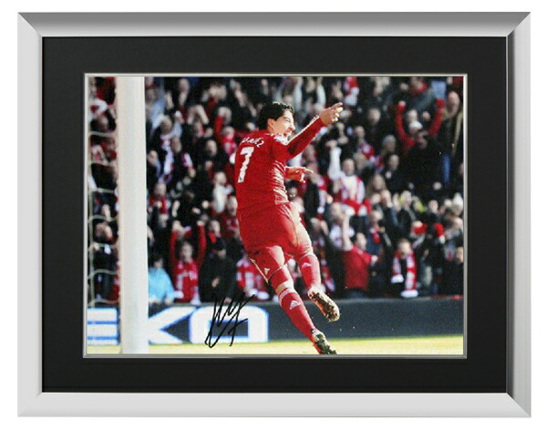 楽天市場】ルイス・スアレス 直筆サインフォト 額入り Signed Photo