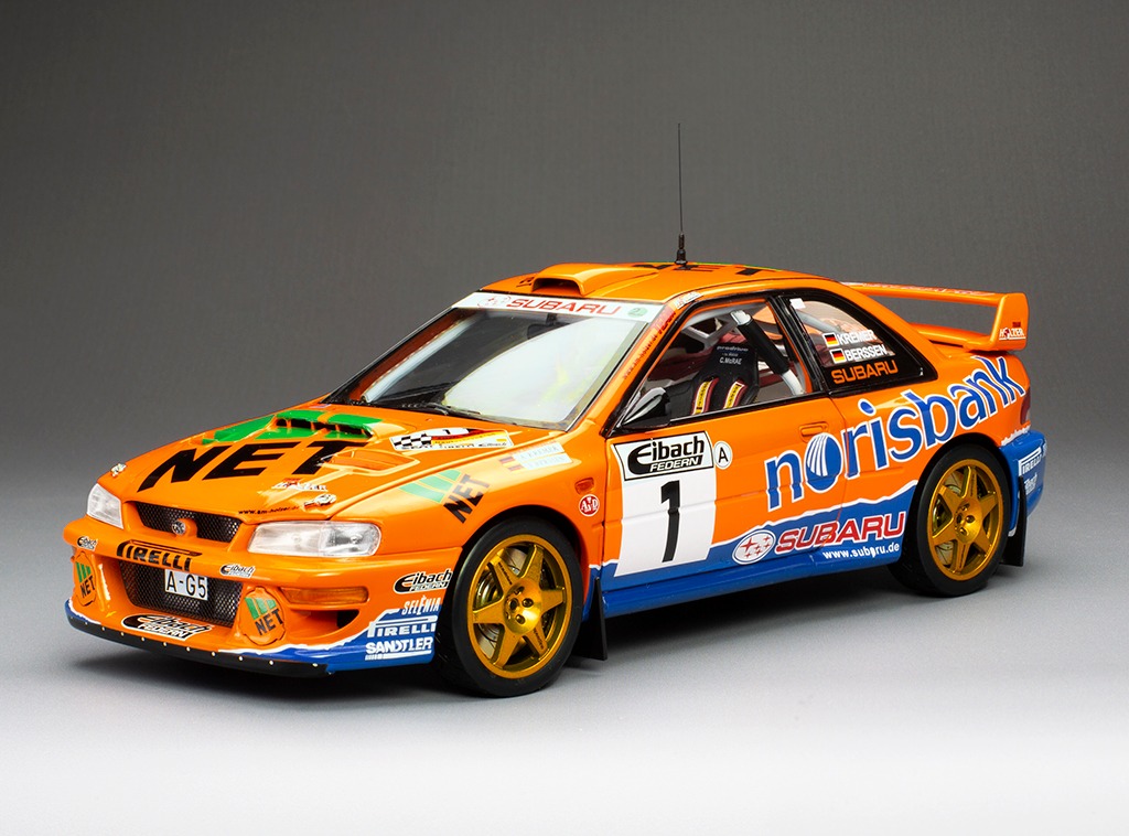 楽天市場】1／18 サンスター インプレッサの通販