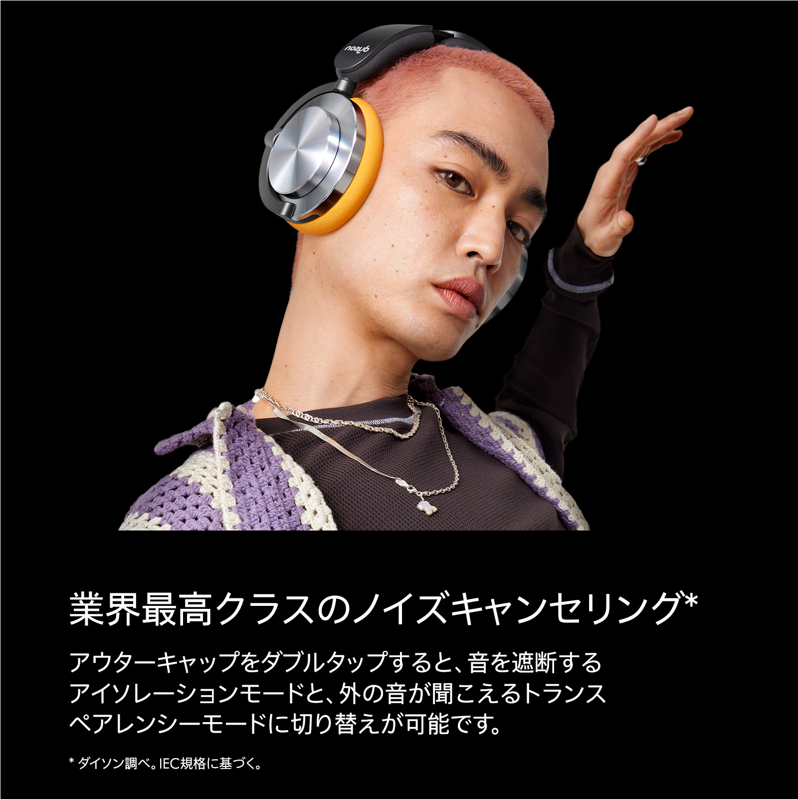 楽天市場】【期間限定P11倍】 Dyson OnTrac ヘッドホン WP02 CeMDrn/G