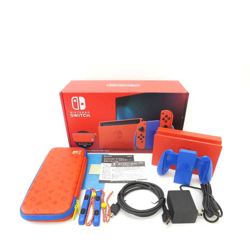 楽天市場】中古 スイッチ本体マリオレッド×ブルーセットnintendo
