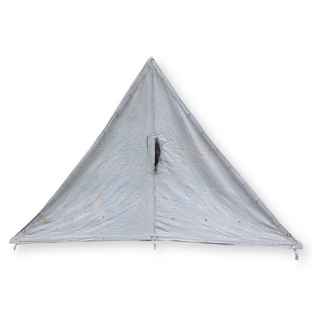 楽天市場】スウェーデン軍放出品 テントシート 軍幕 トライアングル
