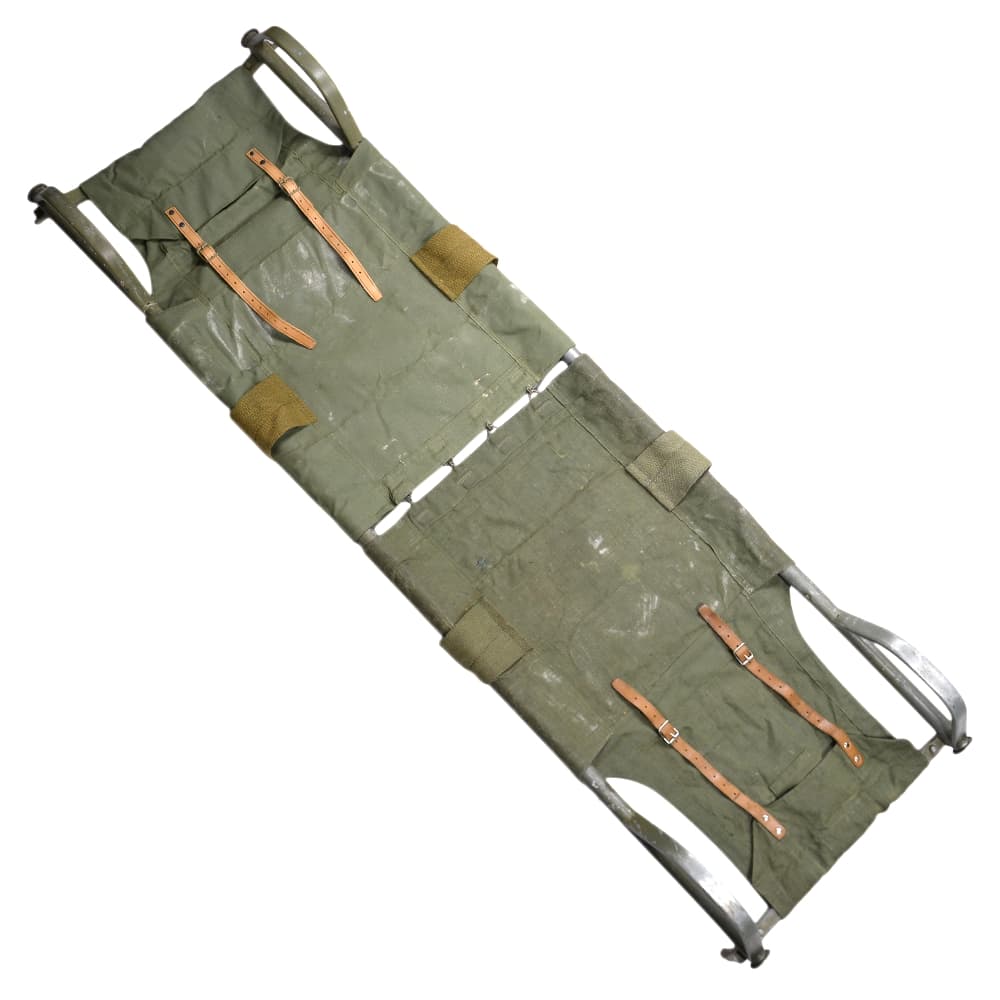 楽天市場】スウェーデン軍放出品 組み立て式担架 キャンバス製