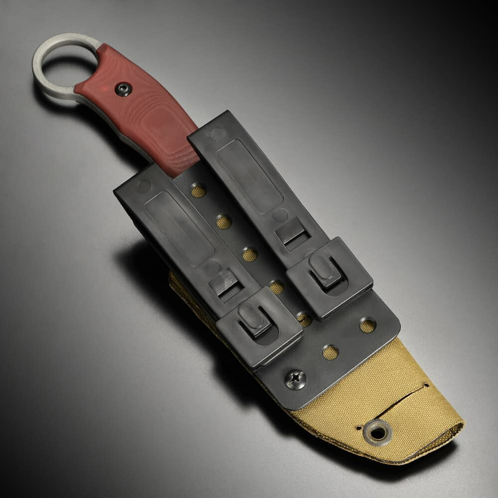 楽天市場】Makkari Knives トレーニングナイフ 間狩純平作 AT9-S