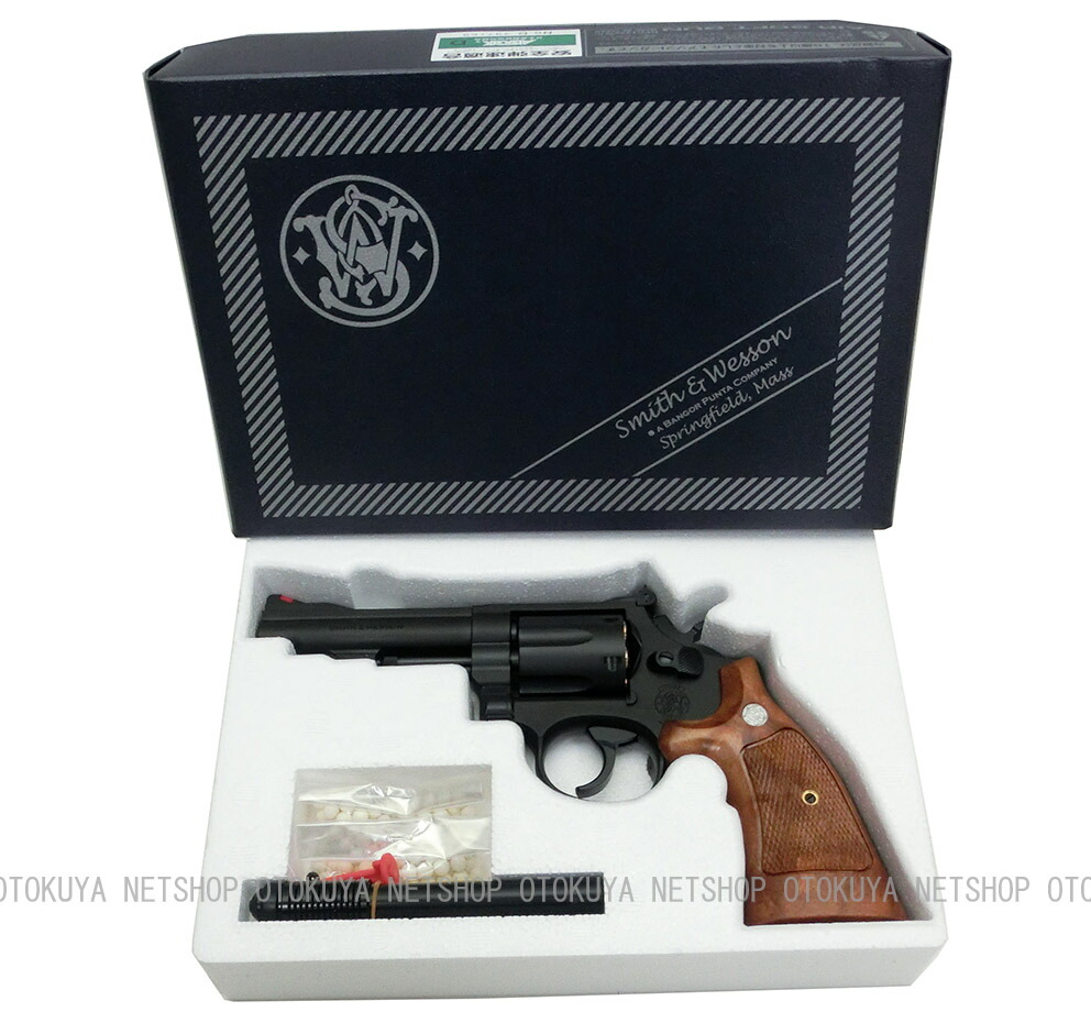 楽天市場】ガスリボルバー S&W M19 4インチ コンバットマグナム