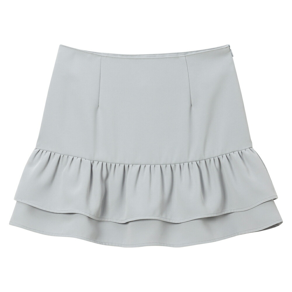 楽天市場】【SALE】二段フリルスカート : 夢展望 YUMETENBO