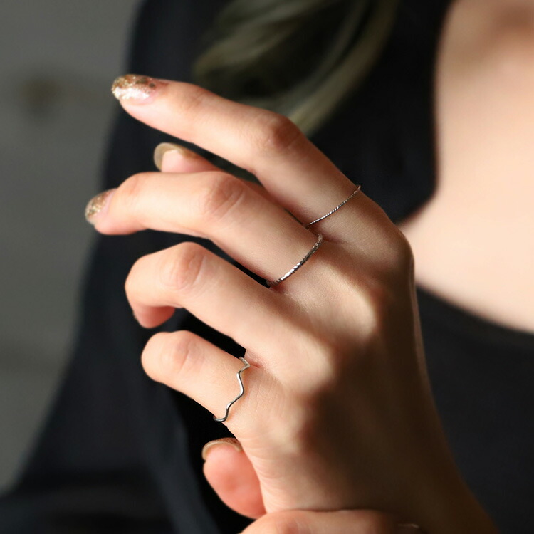 楽天市場】プラチナ リング ピンキーリング レディース 指輪 シンプル