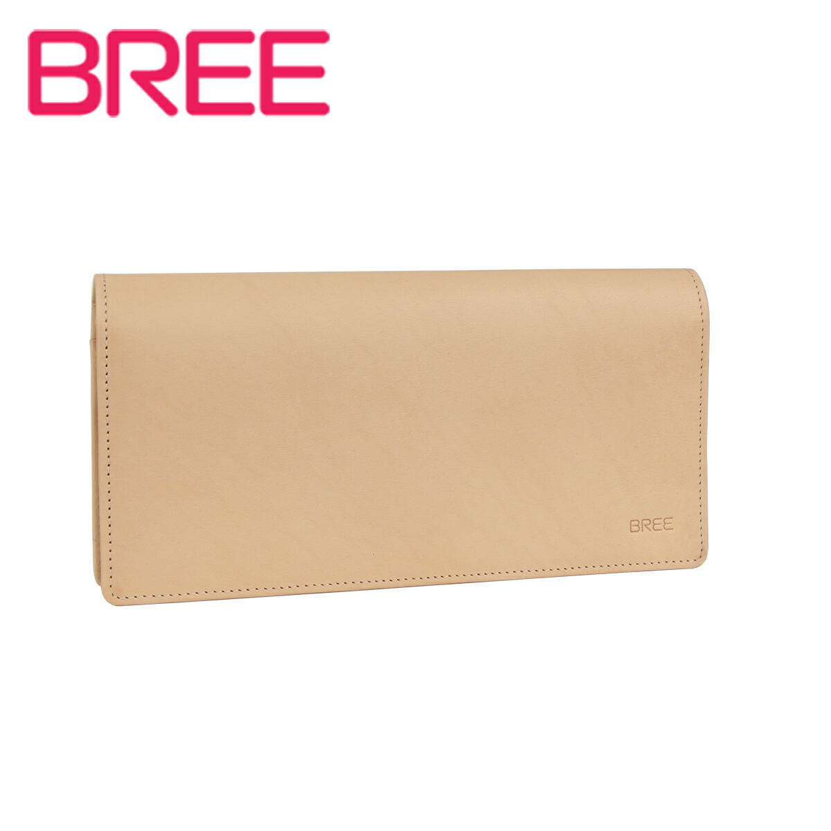 楽天市場】BREE[ブリー] レザー 二つ折り長財布小銭入れ付き NATURE