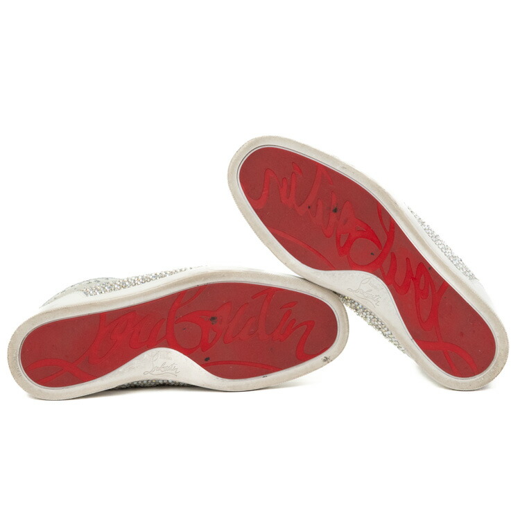 楽天市場】【美品】 CHRISTIAN LOUBOUTIN LOUIS ハイカット スニーカー