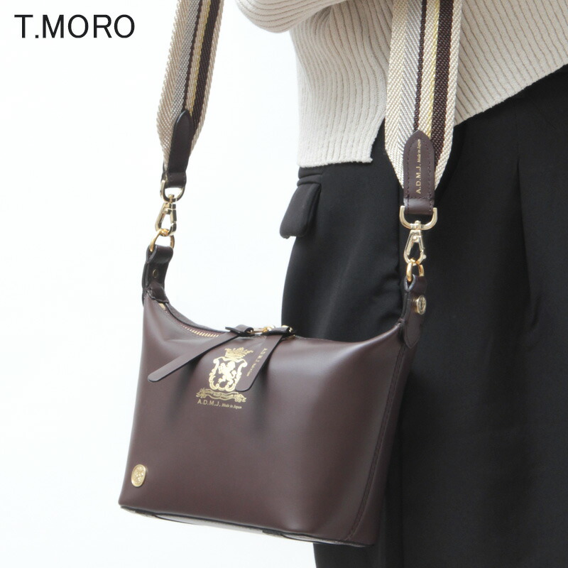 楽天市場】ADMJ バッグ エーディーエムジェイ ショルダーバッグ 牛革