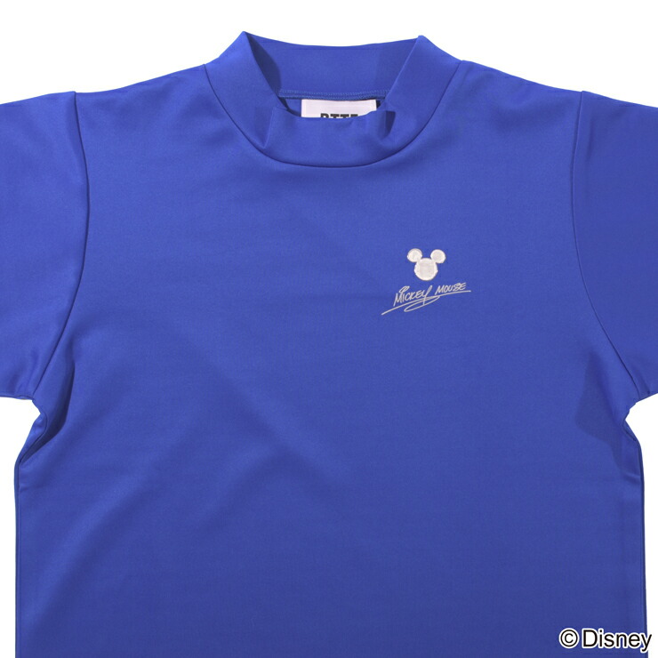 楽天市場】【Disney】ミッキーマウス/ワンポイント/モックネックT