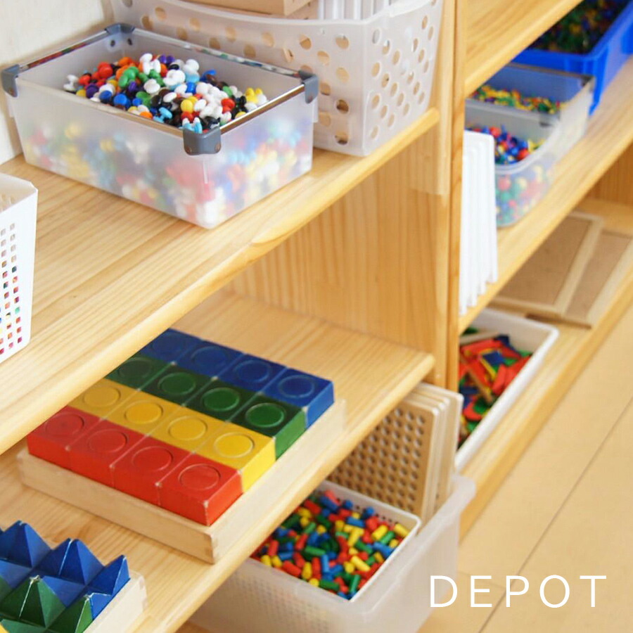 楽天市場】ブロック社 保育園 幼稚園 施設向け 白木棚 （小） 木製