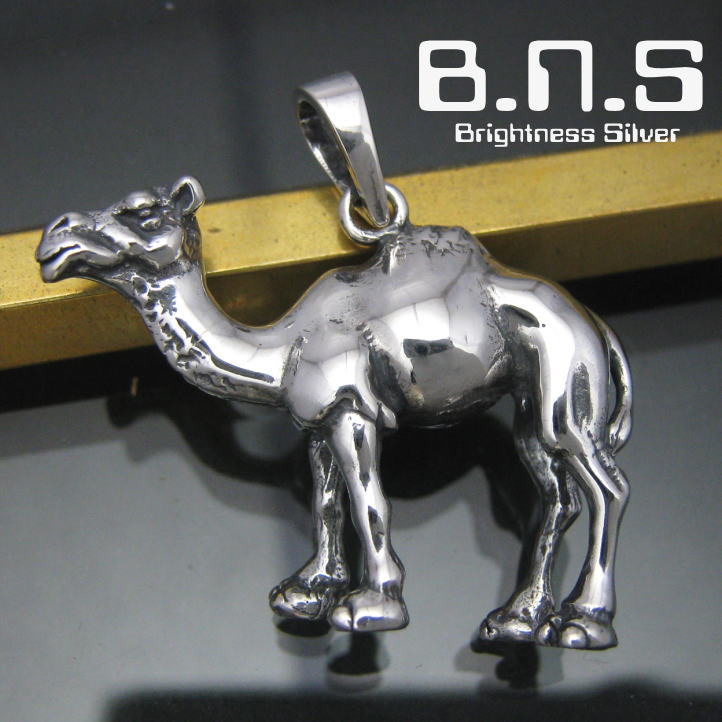 楽天市場】銀の駱駝 ヒトコブラクダペンダント シルバー925 SV925