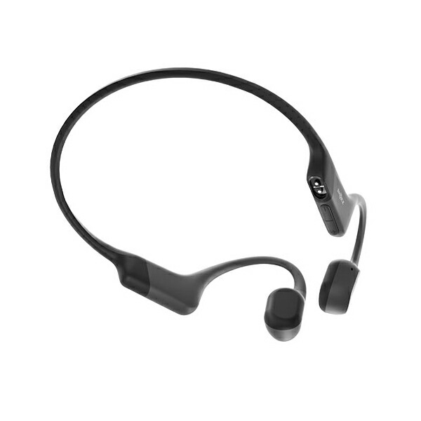楽天市場】Shokz ショックス OpenRun Black ブラック 黒 骨伝導