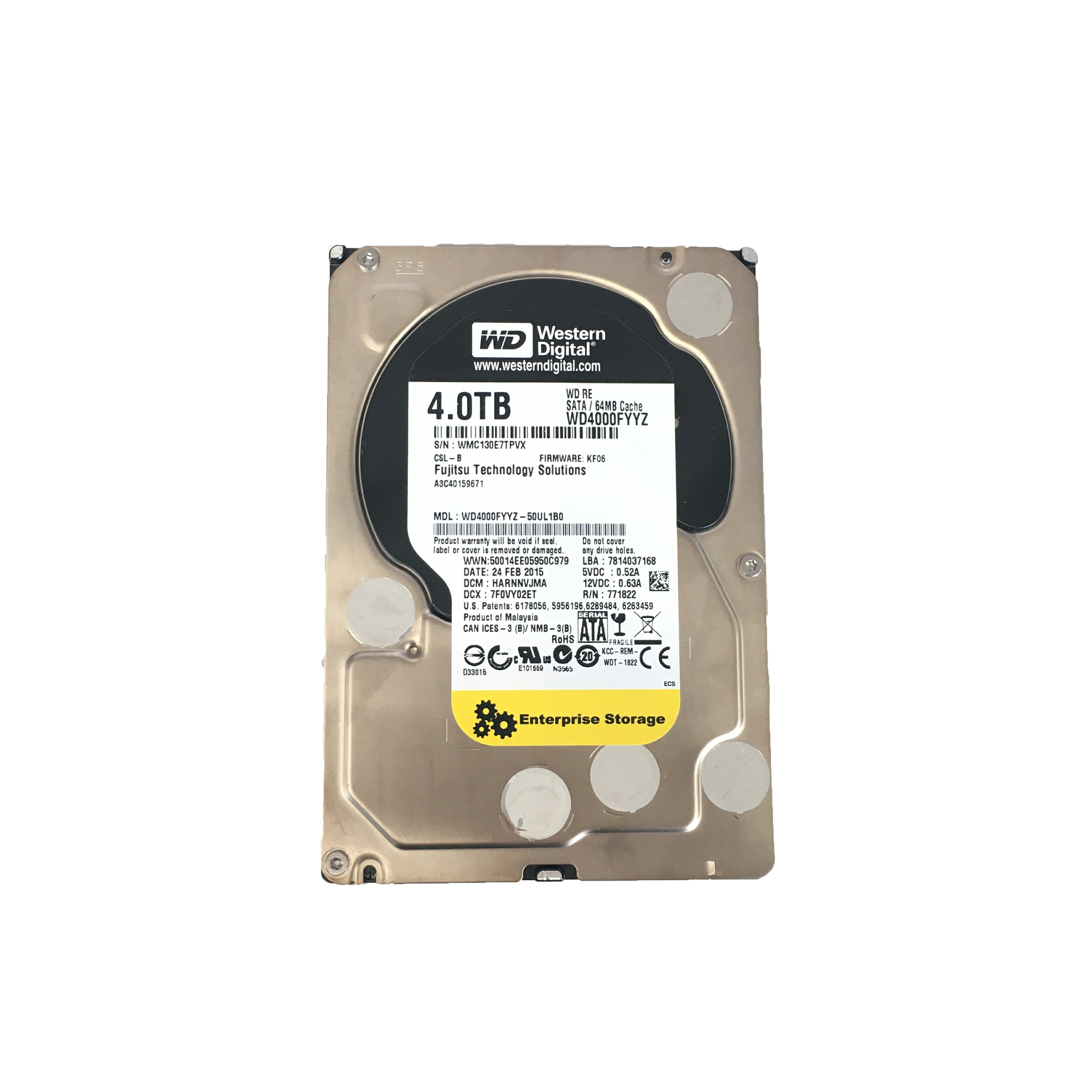 楽天市場】R053-4 TB 3.5 インチ SATA HDD 1点 SEAGATE/HP/WD /TOSHIBA