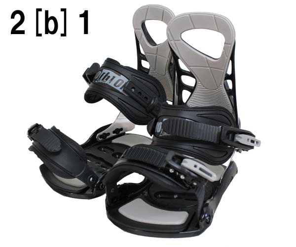楽天市場】2[b]1 ( ツービーワン ) スノーボード ビンディング SOLID