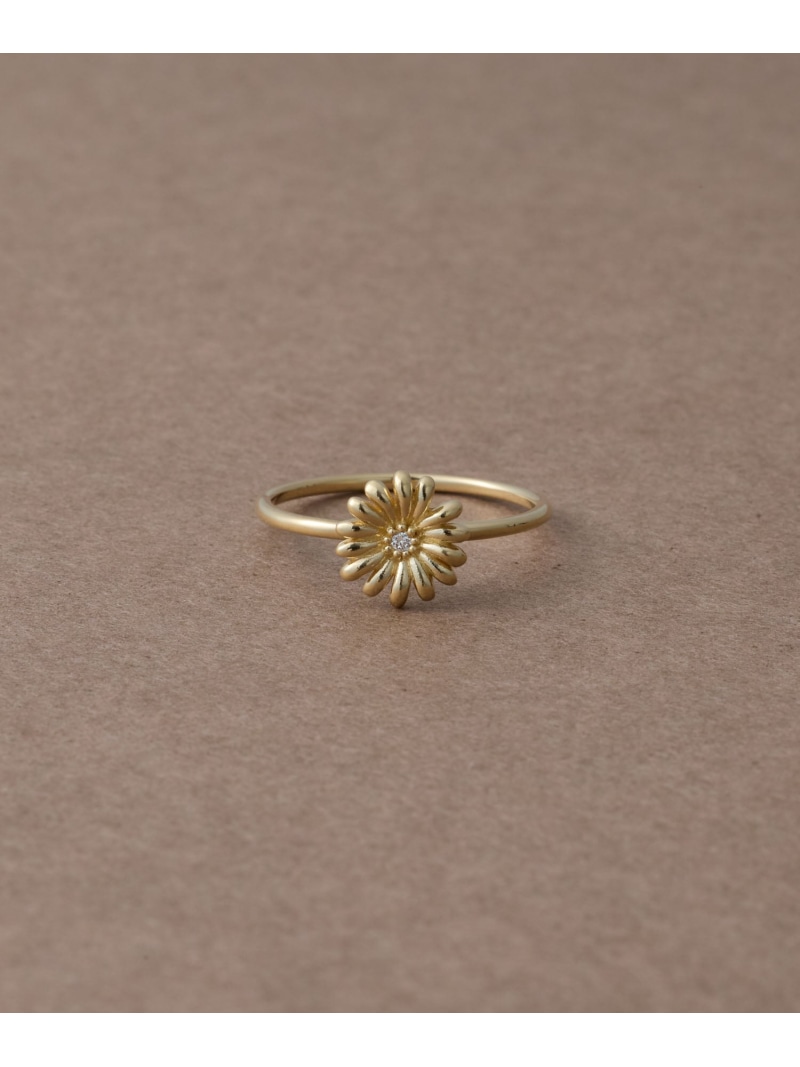 楽天市場】[マーガレット] K18YG ダイヤモンド リング ete bijoux エテ